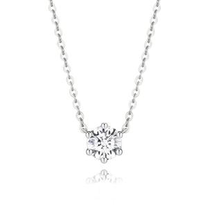 [로제도르] 드롭렛프롱 랩다이아 5부 목걸이_2C0100011