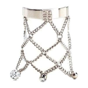 지방시 진주 크리스탈 메탈 반지 BF30JZF005 132