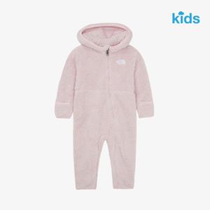 노스페이스 키즈 NQ4FR61T 핑크 베이비 캠프샤이어 원피스 우주복