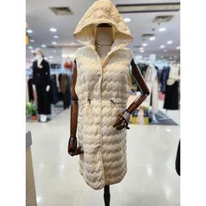 멜로디가든 세이브존08 패딩 롱 조끼 M252QV106