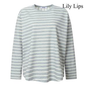 릴리립스  베이직 스트라이프 롱 슬리브 티셔츠 (YL9TS008)