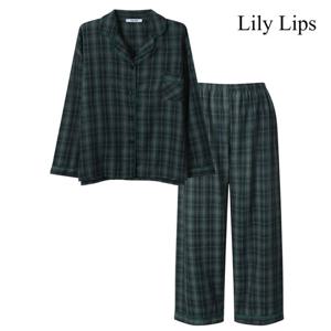 릴리립스  클래식 체크 파마자 셋업 (YL9ST002)