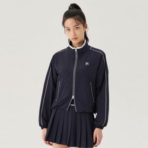 휠라 여성 경량 스트레치 라인 포인트 바람막이 FS2JKG2361F_INA