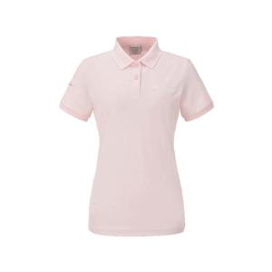 디스커버리 여성 소매 로고 카라티셔츠 DWTS74023-PKS