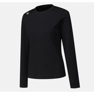 데상트 우먼스 골지 긴팔 B1 SQ322PTL82 BLK0 IVY0