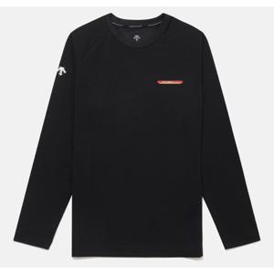 데상트 GER 그래픽 긴팔 B1 SQ321ITL92 BLK0