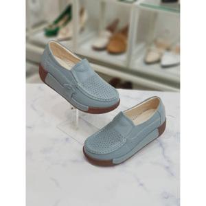 [한슈]한슈 세이브존07 리얼가죽 통굽 슬립온 HS59078vk (162720