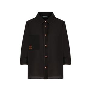 크로커다일레이디 셔츠 카라 블라우스_CLEFBL107