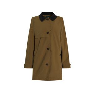 크로커다일레이디 배색 카라 버버리 코트_CLEFCT101