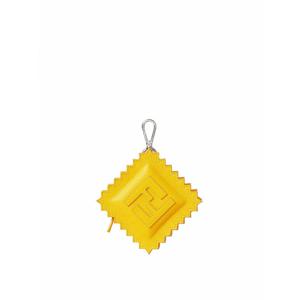 [FENDI] 라프리마 남성 크로스 바디 백 Raviolo 레더 참 7AS404APDRF0M8A 베이지 /8