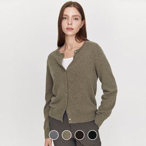 [지오다노/본사] 355914 여 12GG 캐시블랜드 크루넥 긴팔 가디건