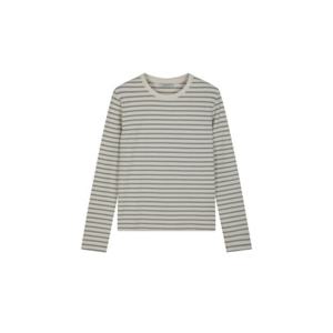 [프로젝트엠]여성 레귤러핏 라운드넥 기모 긴팔티 EPF4TR2501A