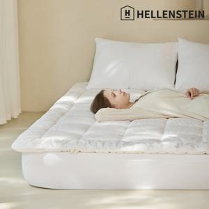 [헬렌스타인] [고정밴드] 프렌치 워셔블 양모 토퍼 Q/K