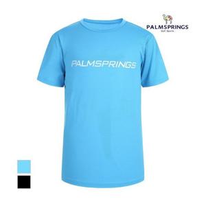 [팜스프링스][팜스프링스] 남성 펀칭 로고반팔티셔츠_STRM222191