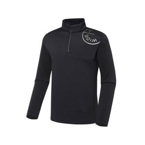 [와이드앵글]남성 CO 우븐패치 하프집업 미드 레이어 WMW23213Z1