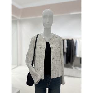 [숲]노카라 트위드 긴팔자켓  SB9JKM1A