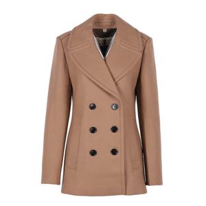 버버리 텀블브릿지 울 캐시미어 하프코트 카멜 80364031