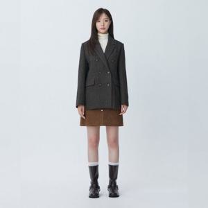 플라스틱아일랜드  (PR4WJ067) 울 더블 자켓