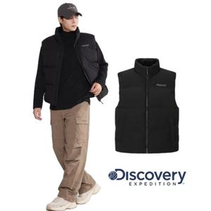 디스커버리 2025F W 겨울 DXDV75056BKS 공용 유니 반슬리 다운 패딩베스트