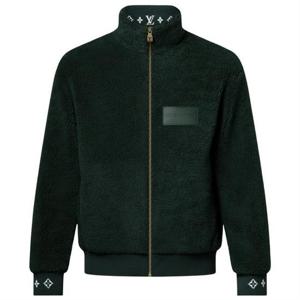 루이비통 레더 패치 플리스 블루종 1AIIRA