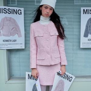 [TAG 349000원][케네스레이디] 바니샤 트위드 자켓 EWJKPL4100