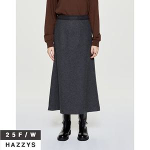 헤지스여성 HSSK5D103 울혼방 밴딩스커트
