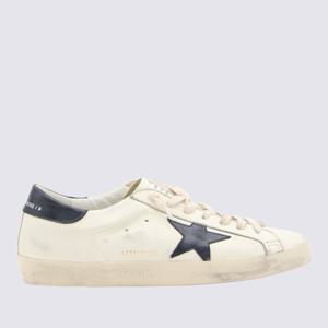 골든구스 스타 로고 가죽 로우탑 스니커즈 GMF00101 F004164154
