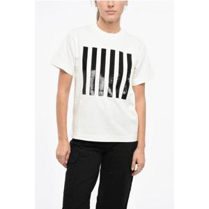 마크제이콥스 반팔 티셔츠 2F4RTP050C63 100 Black White