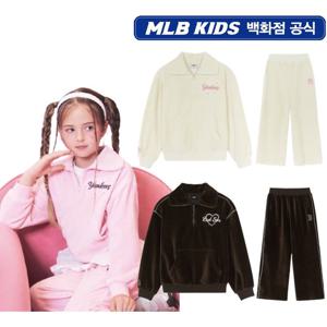 MLB키즈 스트릿 하트 카라 맨투맨세트 (7FMTH0254000)