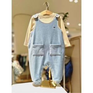 블루독베이비 10 25FW겨울 (BL) SOFT골벨로아 SET 우주복 (145C7067501)