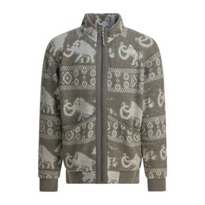 마무트 패턴 플리스 스탠드 칼라 재킷 1014 0705000831