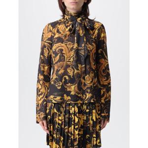 베르사체 진스 꾸뛰르   긴팔 셔츠 FW25 79HAL2A5JS502 G89 6546710 Black