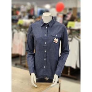 루이까스텔 세이브존01 여성 FW슬림핏 데님셔츠 7LDSH931