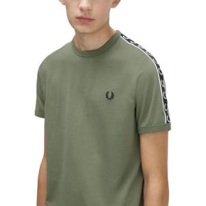 프레드페리 반팔 티셔츠 FPM461355 Z50 GREEN