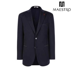 [마에스트로] [25FW][ALBERO][COLOMBO] 네이비 캐시미어 기본 블레이져 (MAJA5D081N2)