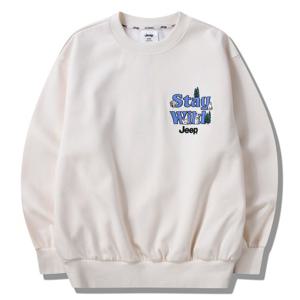 [JEEPKIDS(지프키즈)] 기모 스테이 와일드 맨투맨 KP4TSU858IV