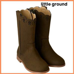 [리틀그라운드8] 룰라비(75C12-825-01)스웨이드스칼럽부츠 아동여아 신발 구두 겨울 데일리 파티 선물 코디