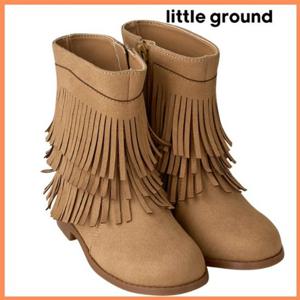 [리틀그라운드8] 룰라비(75C12-825-02)스웨이드프린지부츠 아동여아 신발 구두 겨울 데일리 파티 선물 코디