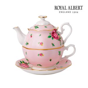 [로얄알버트]뉴황실장미 티포원 (핑크)