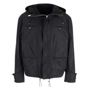 25 FW 페라가모 포켓 드로스트링 지퍼업 재킷 1421300