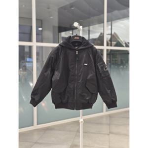 [JEEPKIDS(지프키즈)] 지구본 패딩 항공점퍼 KQ3JPU251BK