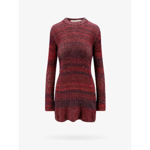 GOLDEN GOOSE DELUXE BRAND Knitted multicolor mini dress with stars detail GWP01926