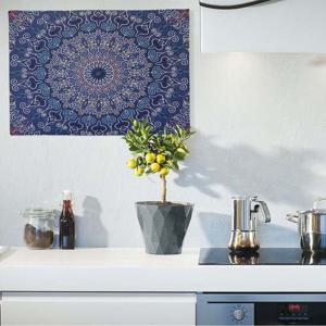 대형 패브릭 포스터 만다라 기하학 S