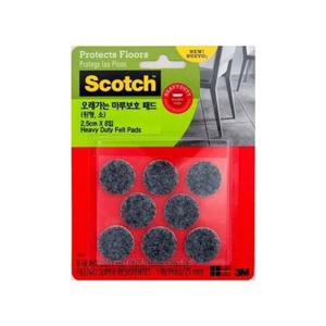 3M 스카치 오래가는 마루보호패드 SP870 (원형 소)/2.5cm (1개)