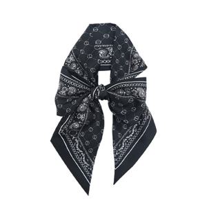 [루이까또즈(스카프)]실크 방도스카프 아테나 블랙 2BSM449BL