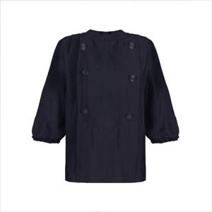 샤트렌 세미크롭 블루우스_HCEFBL104