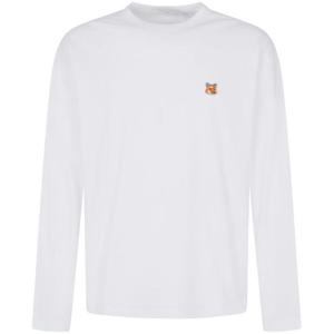 23FW 폭스 패치 롱슬리브 티셔츠 FU00163KJ0010 P100