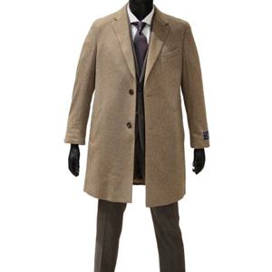 [바쏘]24 FW  베이지  프리미엄 케시미어 100  체스터 싱글코트BSY4CA07A