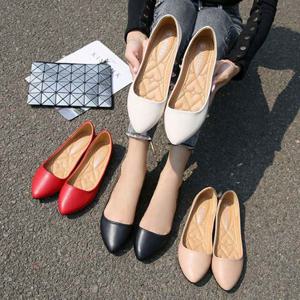 소프트 발편한 푹신한 플랫슈즈 빅사이즈 단화 데일리