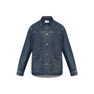25 FW 페라가모 클래식 뉴트럴 버튼업 데님 재킷 143947D775941